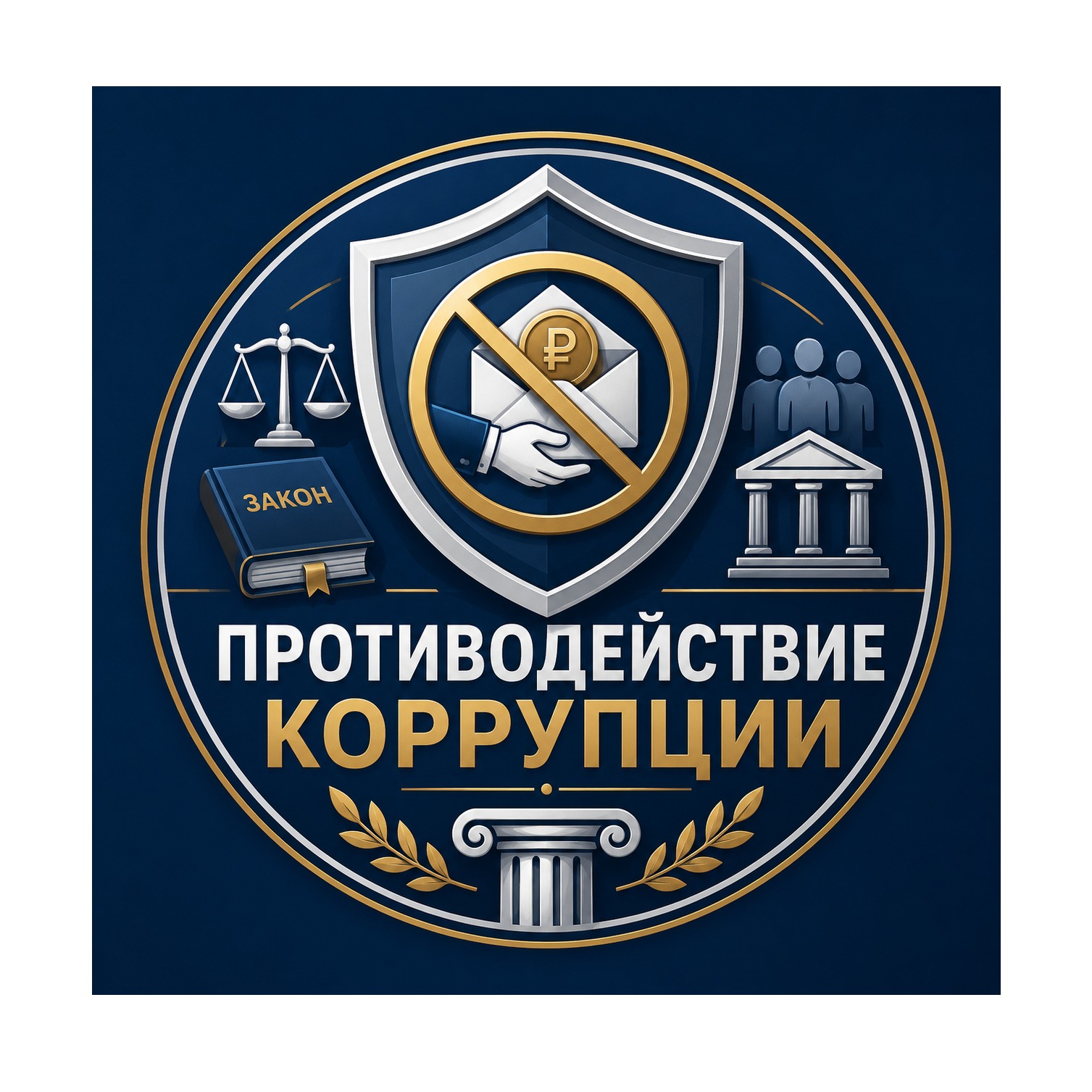 Обложка курса «Противодействие коррупции»